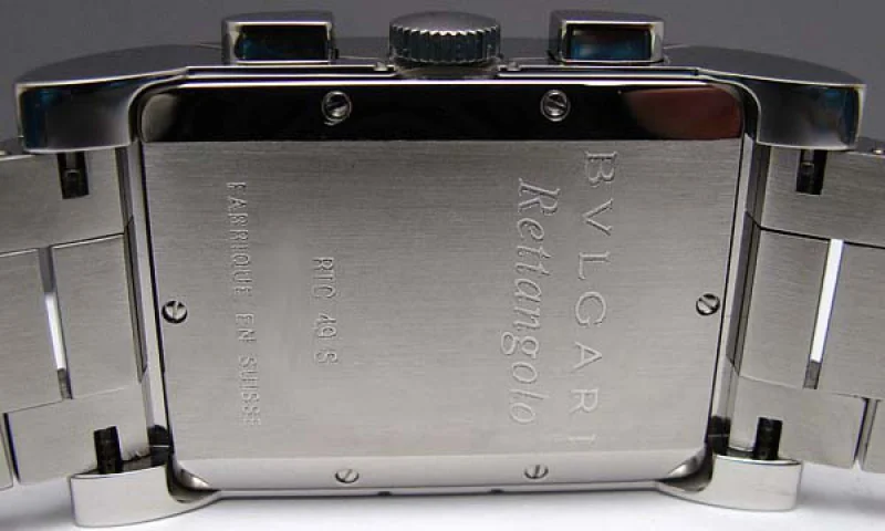 ブルガリ時計コピー Bvlgari 腕時計激安 レッタンゴロクロノ 新品メンズ RTC49BSSD